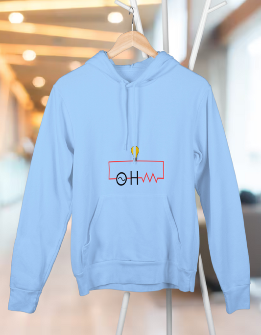 Unisex Hooded SweatShirt - OHM (Ω)