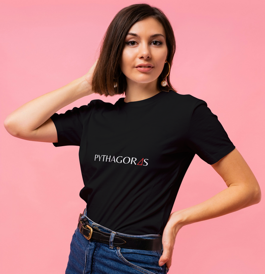 Round Neck Half Sleeve T-Shirt - Pythagoras Theorem