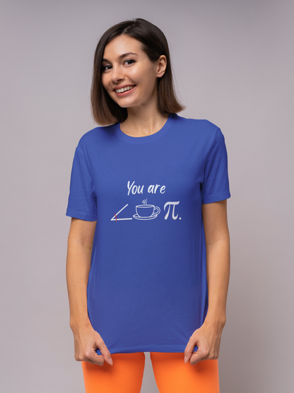 Round Neck Half Sleeve T-Shirt - You are Acutie Pie