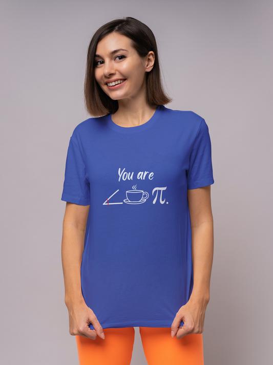 Round Neck Half Sleeve T-Shirt - You are Acutie Pie