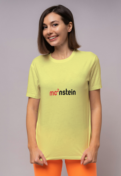 Round Neck Half Sleeve T-Shirt - Einstein