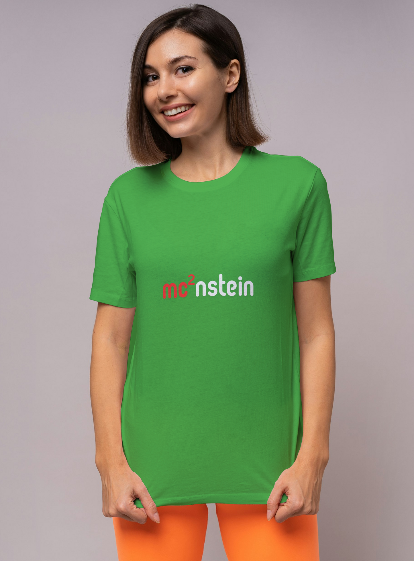 Round Neck Half Sleeve T-Shirt - Einstein