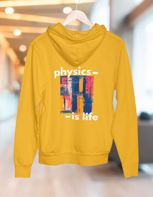 Unisex Hooded SweatShirt Regular Fit -Physics is Life