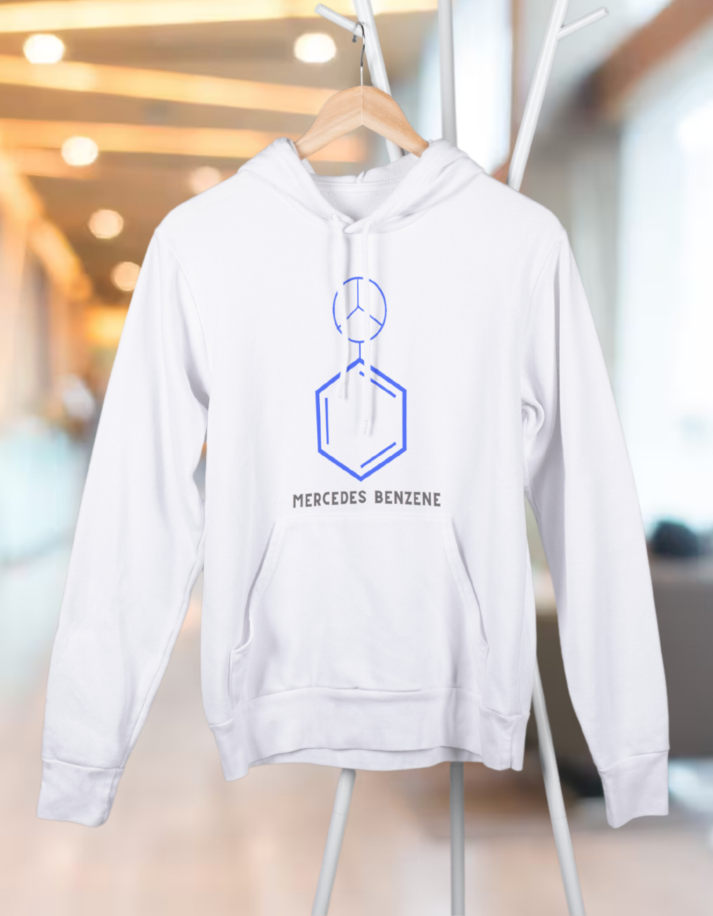 Unisex Hooded SweatShirt Regular Fit- Mercedes Benzene