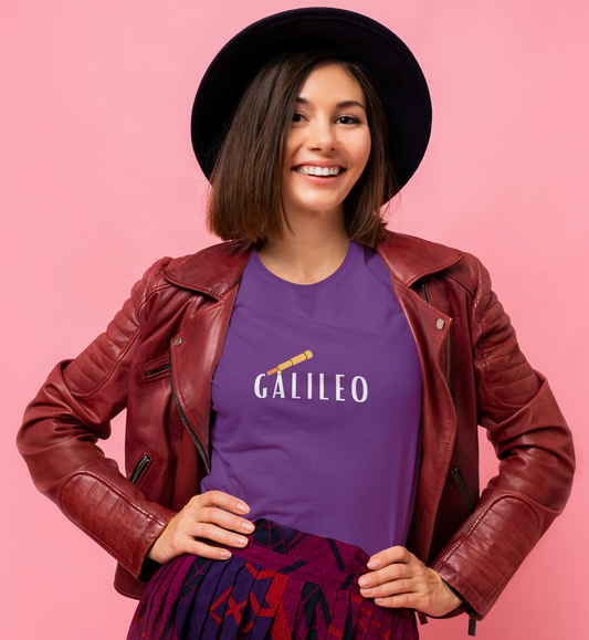 Round Neck Half Sleeve T-Shirt - Galileo